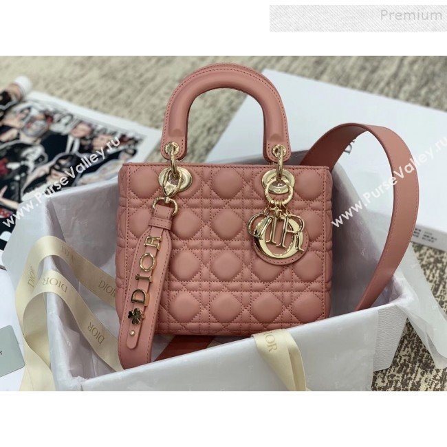 Dior MY ABCDior Medium Bag in Cannage Leather Pink 2019 (XXG-9121424)