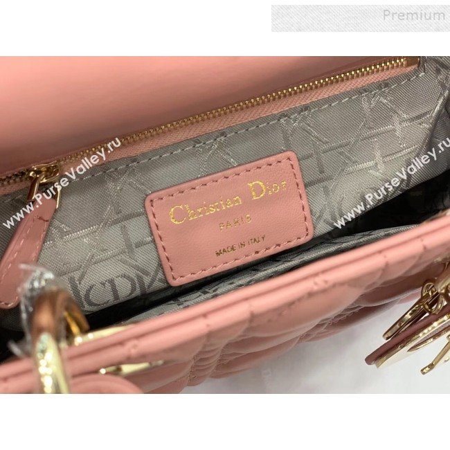 Dior MY ABCDior Medium Bag in Cannage Leather Pink 2019 (XXG-9121424)