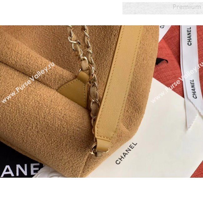 Chanel Cambo Canvas Backpack Camel 2020 (XING-9121910)