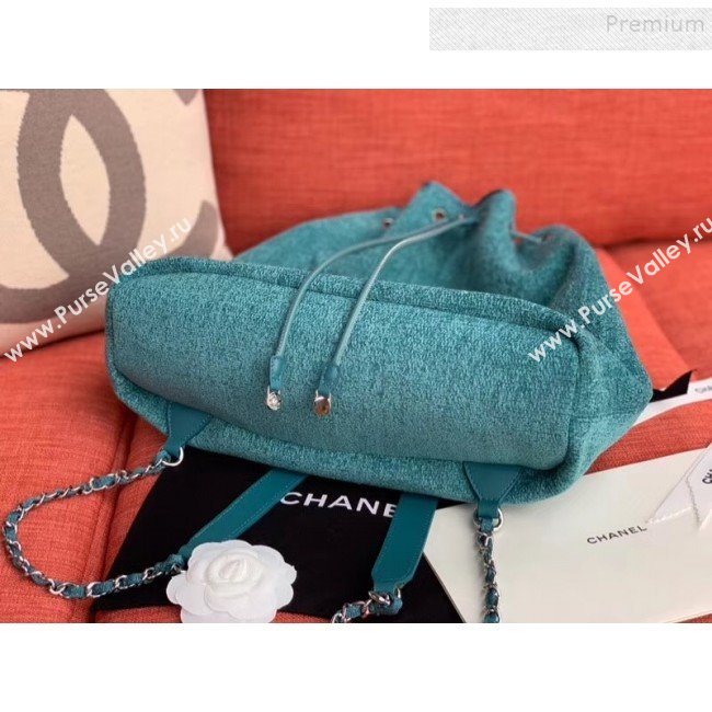 Chanel Cambo Canvas Backpack Blue 2020 (XING-9121911)