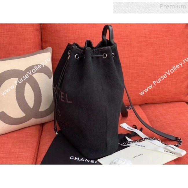 Chanel Cambo Canvas Backpack Black 2020 (XING-9121912)