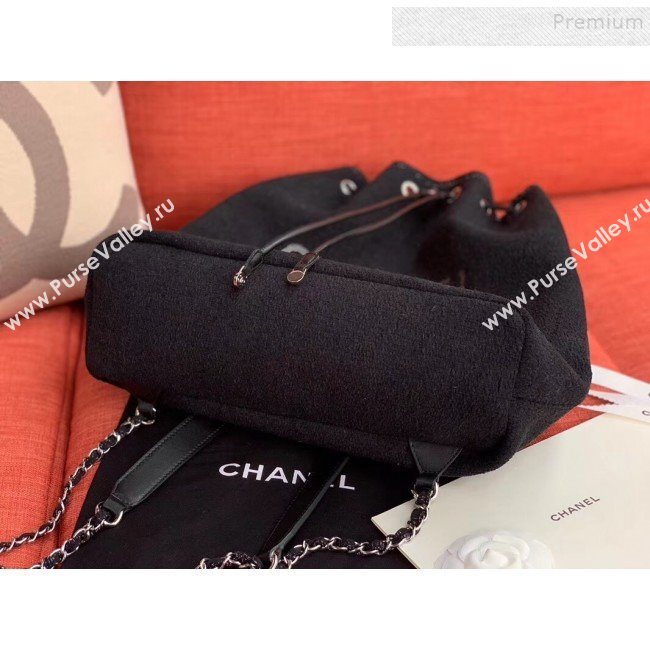 Chanel Cambo Canvas Backpack Black 2020 (XING-9121912)