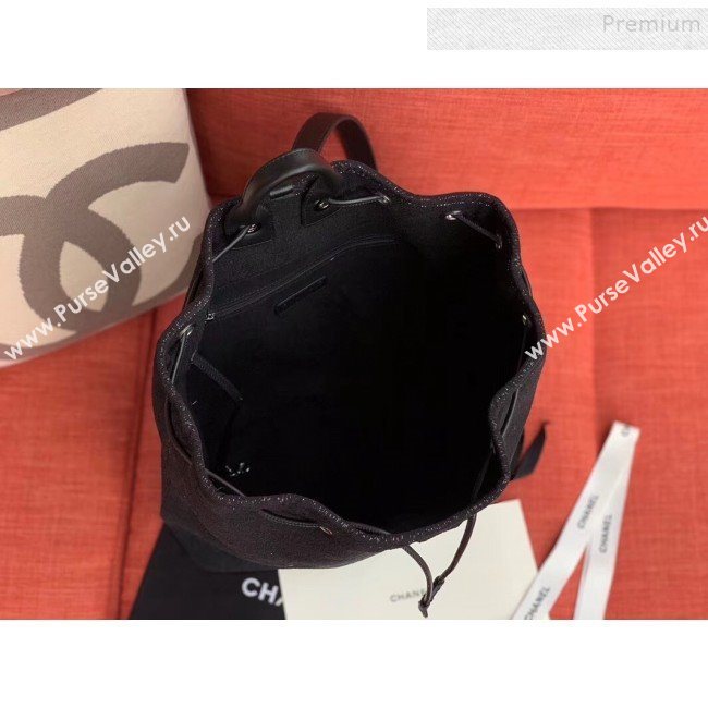 Chanel Cambo Canvas Backpack Black 2020 (XING-9121912)