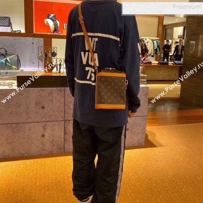 Louis Vuitton Mens Monogram Canvas Milk Box Mini Bag M44877 2019 (KIKI-9121921)