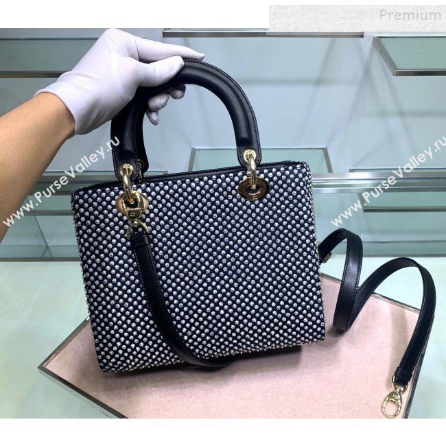 Dior Sun Lady Dior Medium Bag in Tarot Beaded Canvas 2019 (BF-9121934)