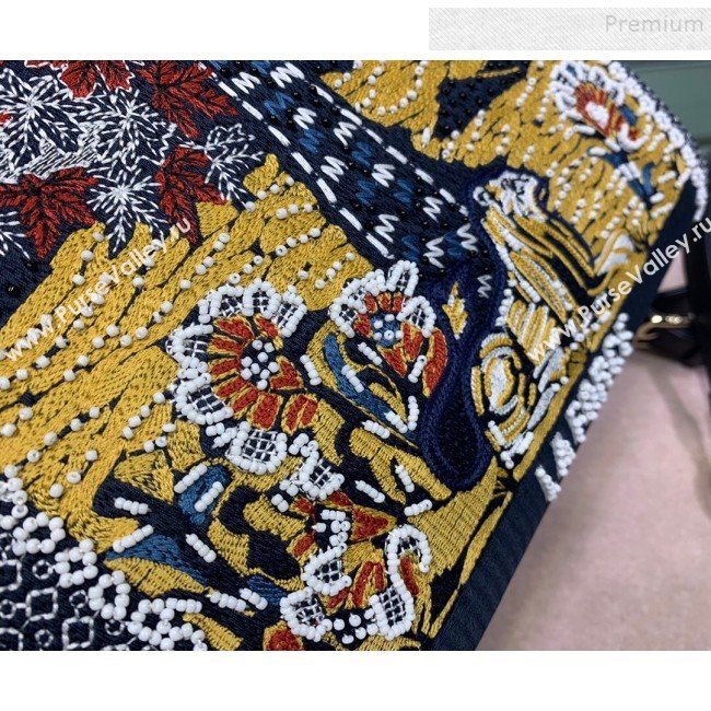 Dior Power Lady Dior Medium Bag in Tarot Beaded Canvas 2019 (BF-9121935)