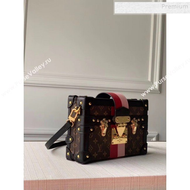 Louis Vuitton Petite Malle Box Shoulder Bag M43872 Monogram Canvas 2019 (KIKI-9121736)