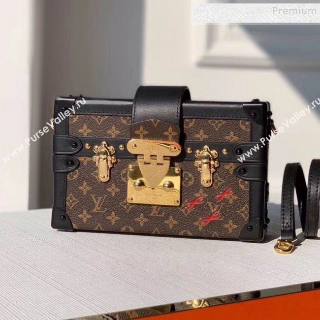 Louis Vuitton Petite Malle Box Shoulder Bag M44199 Monogram Canvas 2019 (KIKI-9121739)
