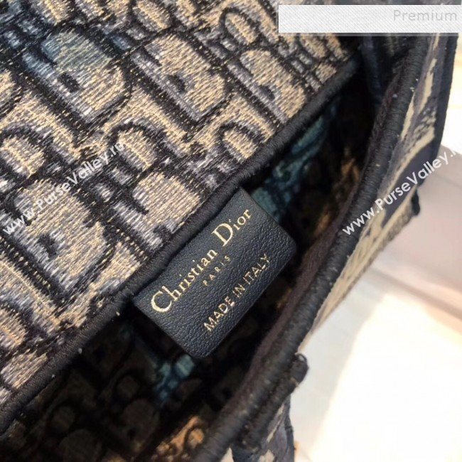 Dior Saddle Blue Oblique Canvas Pouch Belt Bag 2020 (XXG-9121750)