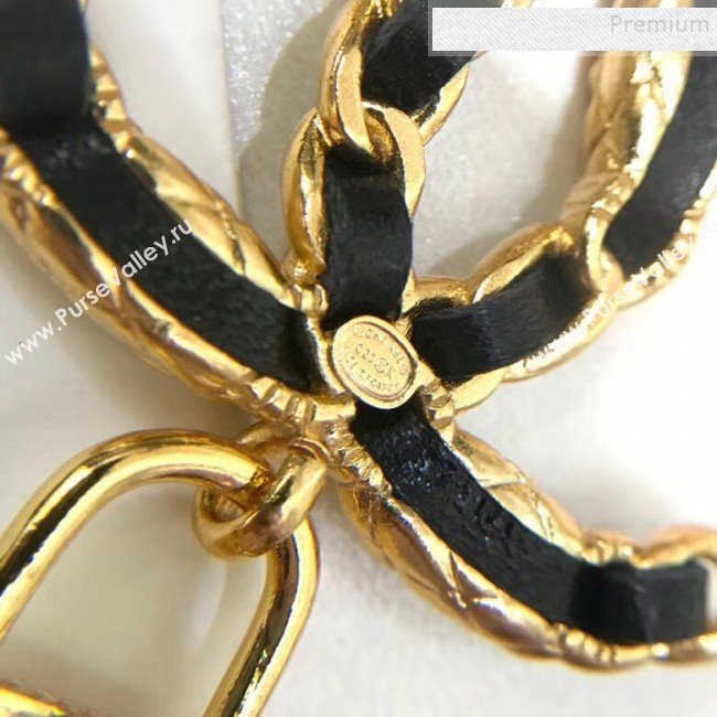 Chanel Leather Chain CC Lock Brooch AB3085 2019 (YF-9122051)