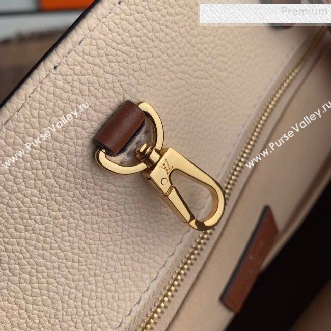 Louis Vuitton Onthego Monogram Embossed Leather Tote M44921 Light Nude 2019 (KI-9122113)