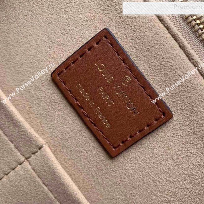 Louis Vuitton Onthego Monogram Embossed Leather Tote M44921 Light Nude 2019 (KI-9122113)