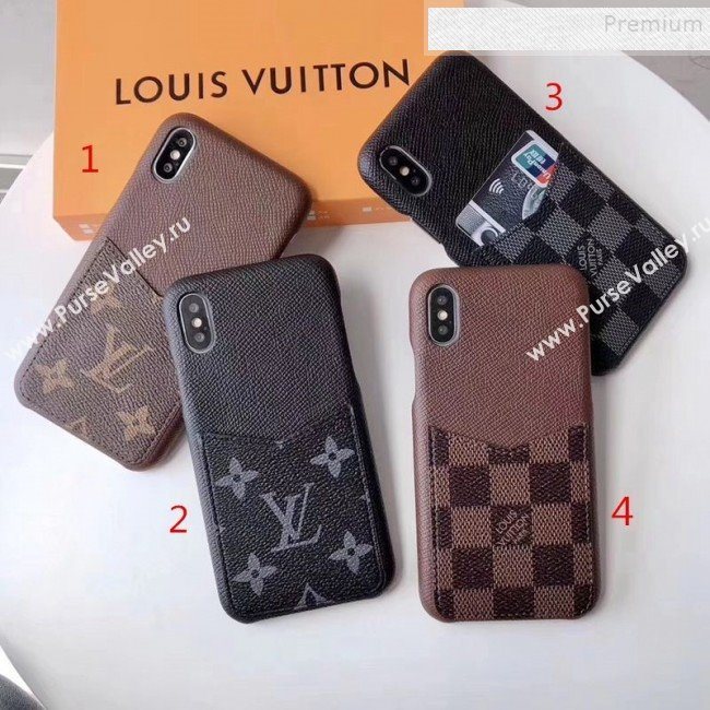 Louis Vuitton Pocket iPhone Case 02 2019 (SJK-9122043)