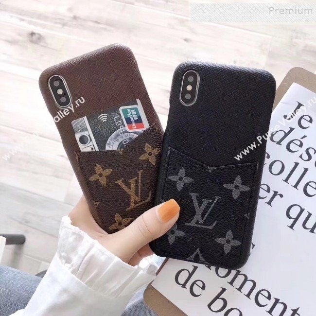 Louis Vuitton Pocket iPhone Case 02 2019 (SJK-9122043)