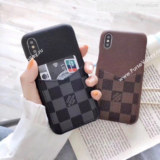 Louis Vuitton Pocket iPhone Case 02 2019 (SJK-9122043)