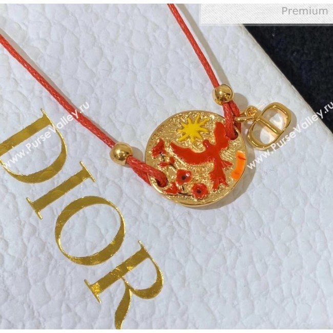 Dior Red Phoenix Tribales Bracelet 2020 (YF-20032107)