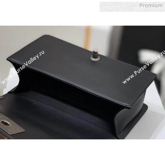 Chanel Chevron Baby Calfskin Medium Boy Flap Bag with Vintage Silver Hardware Black(Top Quality) (MH-20031614)