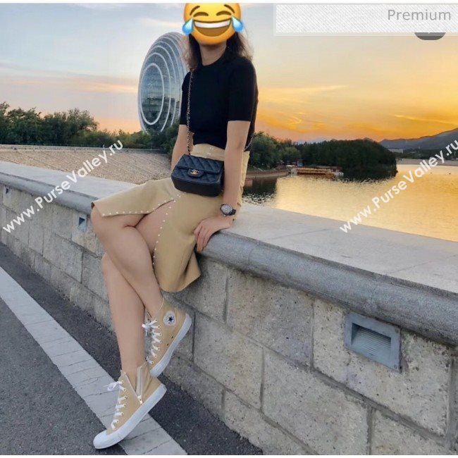 Chanel Quilted Lambskin Classic Mini Flap Bag Black With Silver Hardware(Top Quality) (MH-20031625)