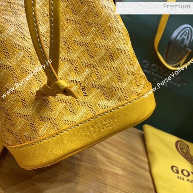 Goyard Petite Flot Bucket Bag Yellow 2020 (TS-20032020)