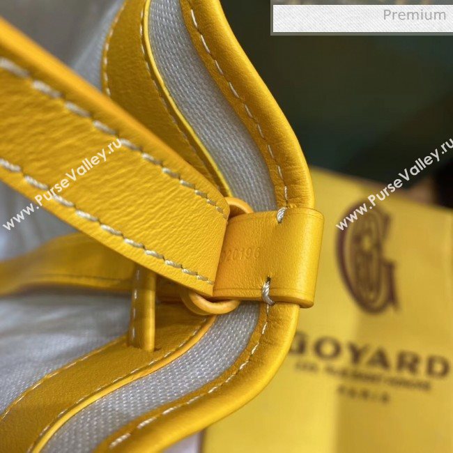 Goyard Petite Flot Bucket Bag Yellow 2020 (TS-20032020)