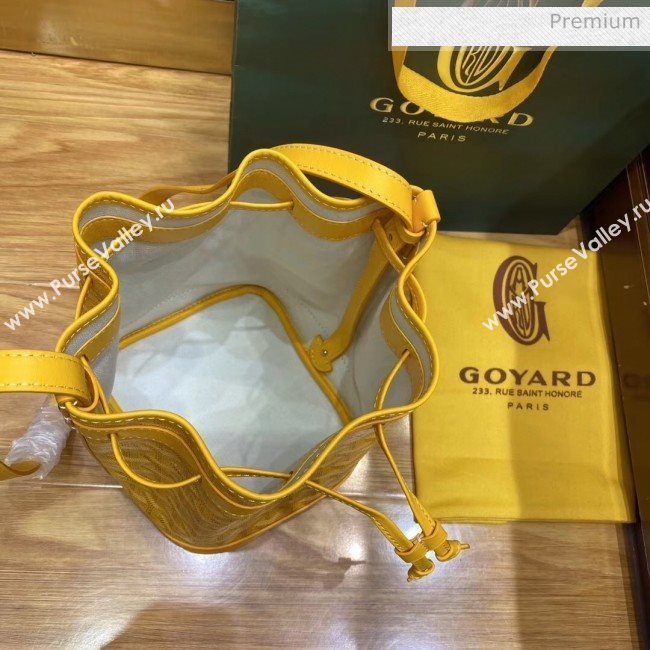 Goyard Petite Flot Bucket Bag Yellow 2020 (TS-20032020)