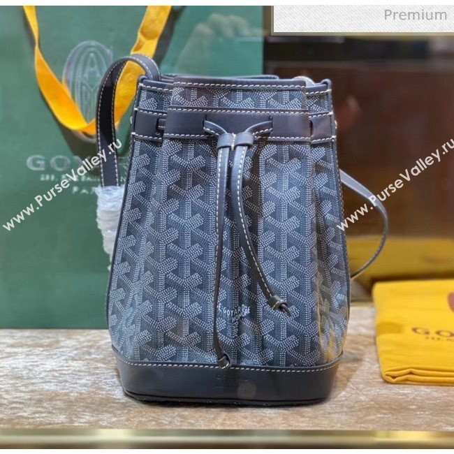 Goyard Petite Flot Bucket Bag Grey 2020 (TS-20032021)