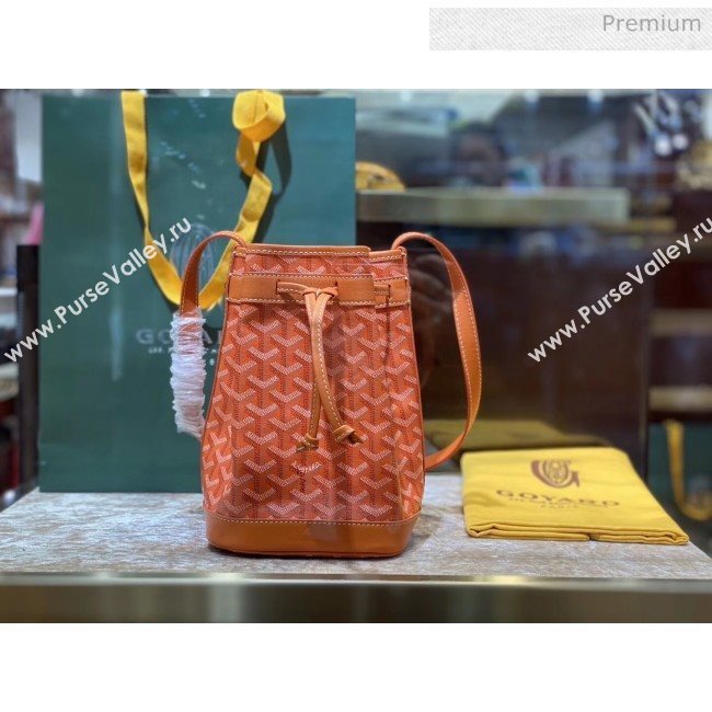 Goyard Petite Flot Bucket Bag Orange 2020 (TS-20032022)