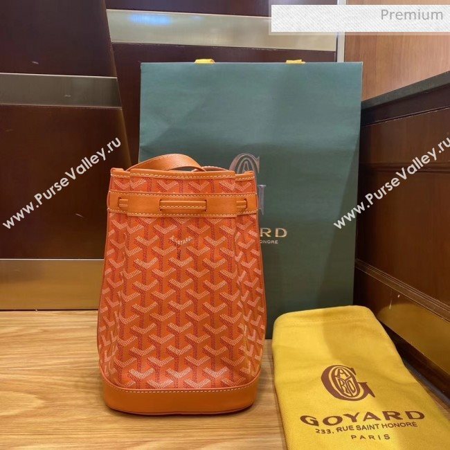 Goyard Petite Flot Bucket Bag Orange 2020 (TS-20032022)