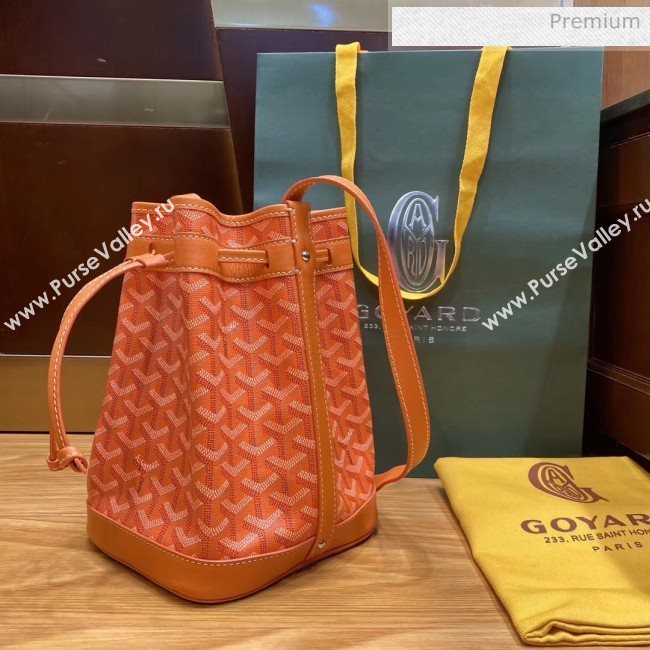 Goyard Petite Flot Bucket Bag Orange 2020 (TS-20032022)