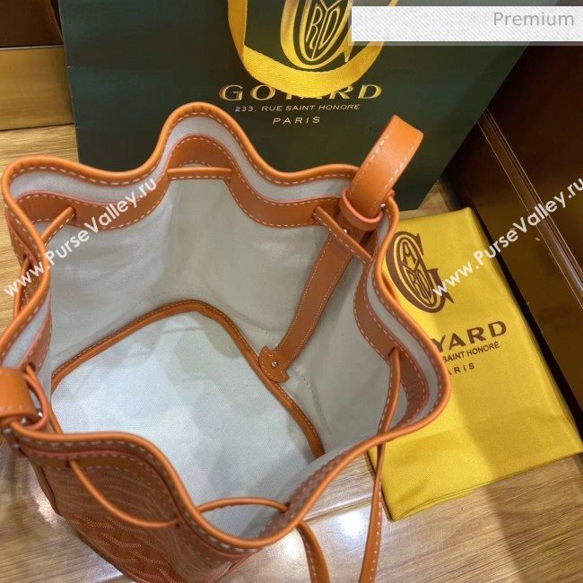 Goyard Petite Flot Bucket Bag Orange 2020 (TS-20032022)