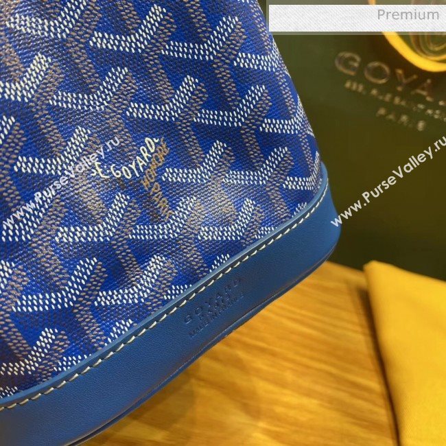 Goyard Petite Flot Bucket Bag Blue 2020 (TS-20032023)