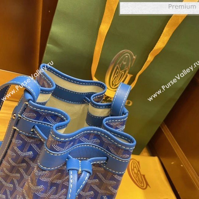 Goyard Petite Flot Bucket Bag Blue 2020 (TS-20032023)