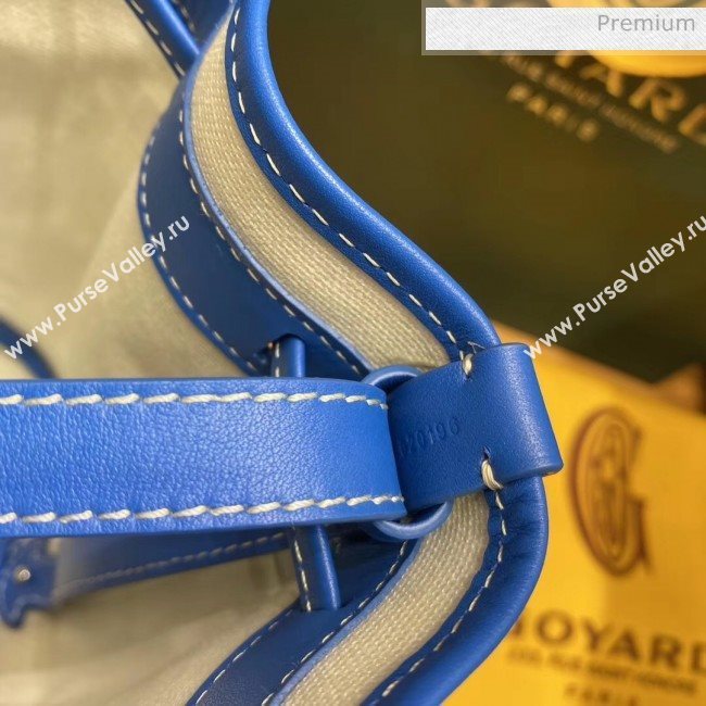 Goyard Petite Flot Bucket Bag Blue 2020 (TS-20032023)