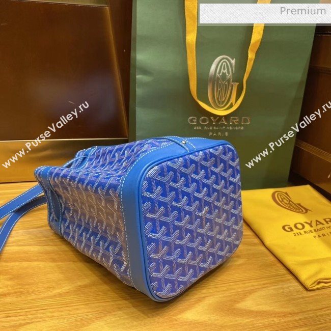 Goyard Petite Flot Bucket Bag Blue 2020 (TS-20032023)