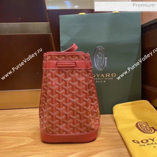 Goyard Petite Flot Bucket Bag Deep Red 2020 (TS-20032024)