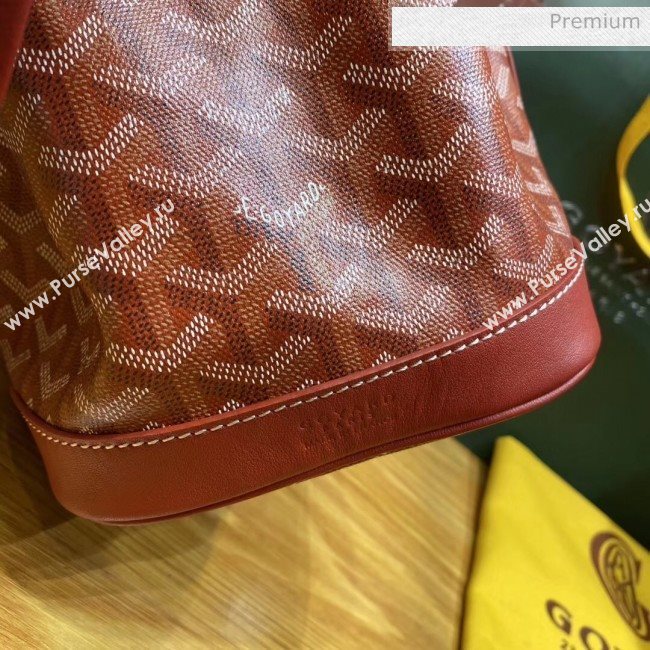 Goyard Petite Flot Bucket Bag Deep Red 2020 (TS-20032024)