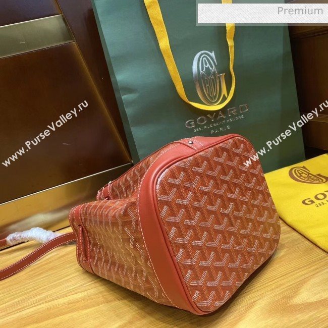 Goyard Petite Flot Bucket Bag Deep Red 2020 (TS-20032024)