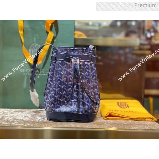 Goyard Petite Flot Bucket Bag Deep Blue 2020 (TS-20032025)