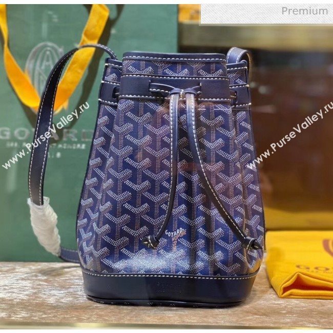 Goyard Petite Flot Bucket Bag Deep Blue 2020 (TS-20032025)