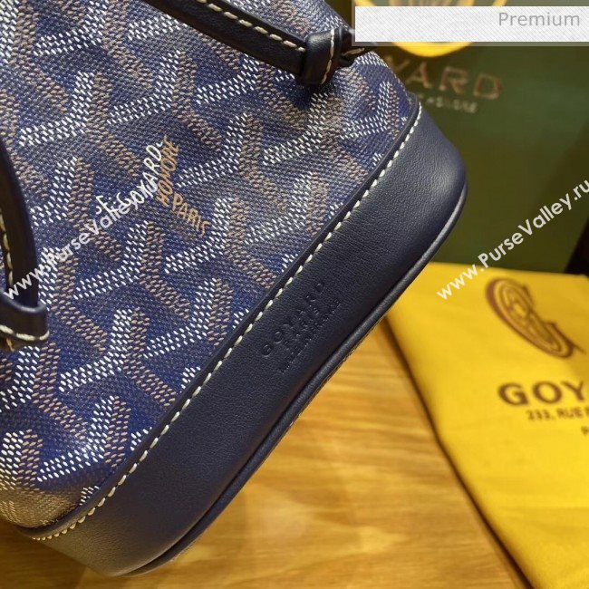 Goyard Petite Flot Bucket Bag Deep Blue 2020 (TS-20032025)