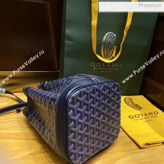 Goyard Petite Flot Bucket Bag Deep Blue 2020 (TS-20032025)