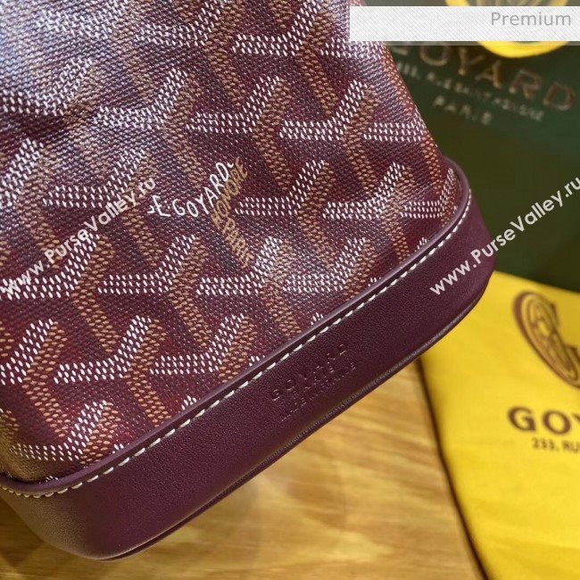 Goyard Petite Flot Bucket Bag Burgundy 2020 (TS-20032026)