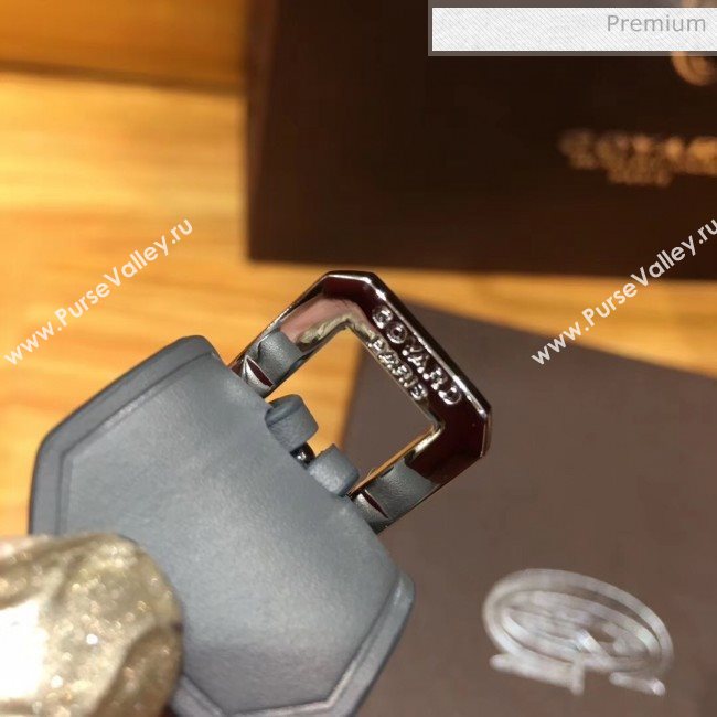 Goyard Edmond Leather Strap Bracelet Grey 2020 (TS-20032044)