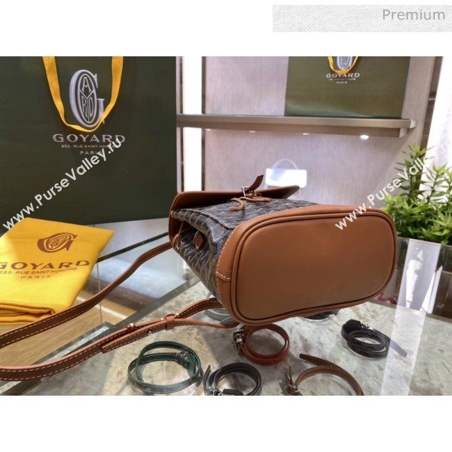 Goyard Alpin Mini Backpack Bag Black/Brown 2020 (TS-20032027)