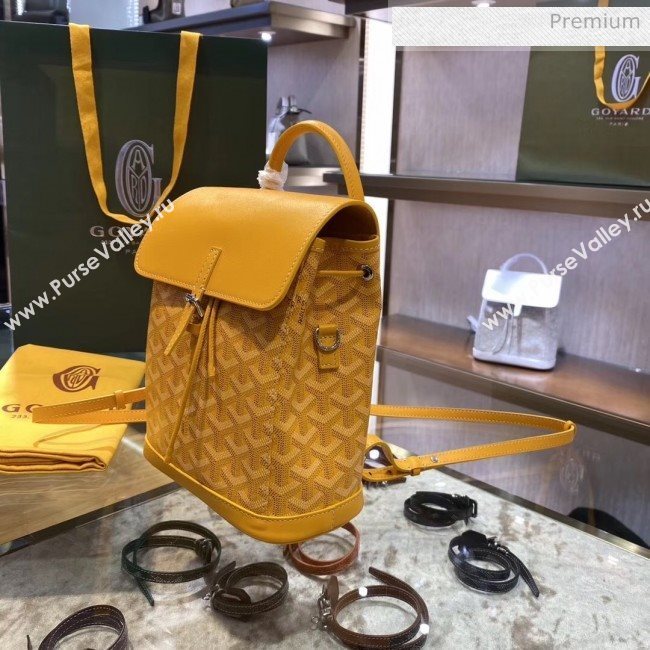 Goyard Alpin Mini Backpack Bag Yellow 2020 (TS-20032029)