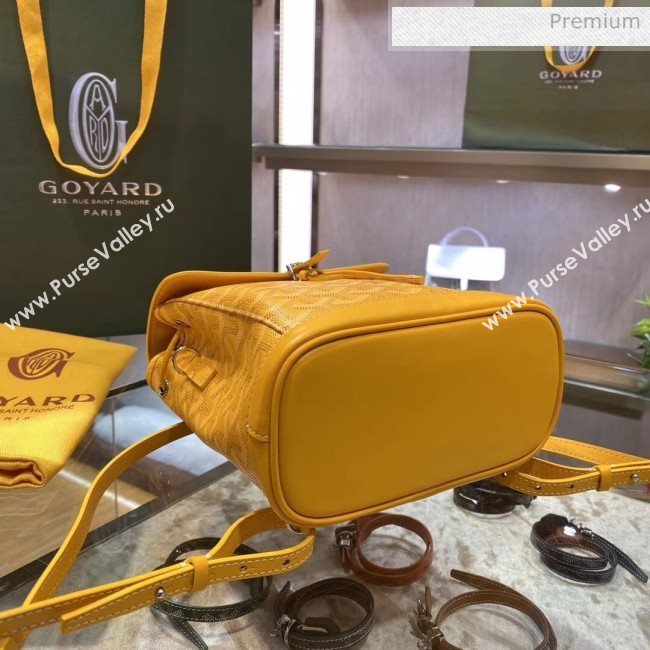 Goyard Alpin Mini Backpack Bag Yellow 2020 (TS-20032029)