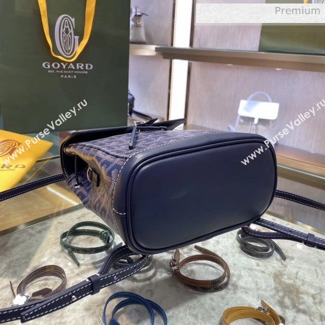 Goyard Alpin Mini Backpack Bag Royal Blue 2020 (TS-20032033)