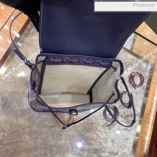 Goyard Alpin Mini Backpack Bag Royal Blue 2020 (TS-20032033)