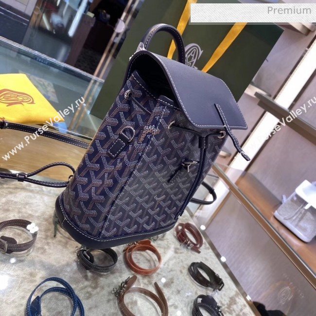 Goyard Alpin Mini Backpack Bag Royal Blue 2020 (TS-20032033)