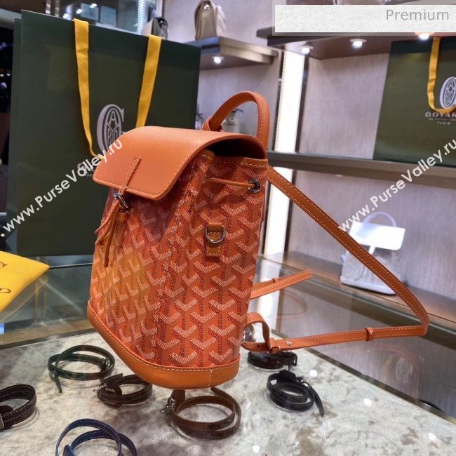 Goyard Alpin Mini Backpack Bag Orange 2020 (TS-20032036)